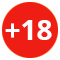 +18 +18